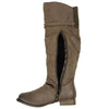 Womens Riding Over the Knee Boots Brown