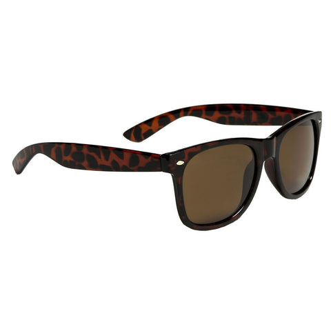 Unisex Classic Retro Wayfarer Trendy Vintage Style Sunglasses BROWN