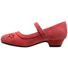 Kids Dress Shoes Mary Jane Ankle Strap Closed Toe Pumps Red