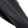 Women's Boots Knee High Chunky Heels Elastics Side Black Leather