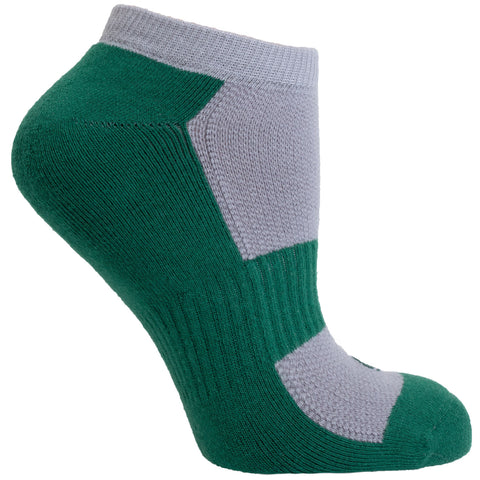 Women's Socks No Show Performance Comfortable Athletic Sport Durable Sock Green