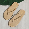 Thong Lightweight Espadrille Flat Flip Flops Beach Sandals