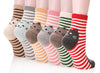 Girl Crew socks Cartoon Animal Cute Casual Cotton Novelty 6 packs-Gift Idea
