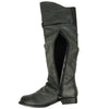 Womens Riding Over the Knee Boots Black