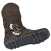 Kids Mid Calf Boots Rhinestone Buckle Accent Casual Comfort Shoes Brown