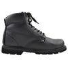Mens Boots Oil Resistant Leather Work Hiking Padded Shoes Black