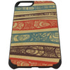 Wooden Case iPhone 6 Hard Bumper Colorful Pattern P Mix