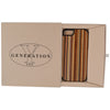 Wooden Case iPhone 6 Striped Bamboo Protective Hard Bumper Mix