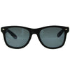 Unisex Classic Wayfarer UV Protected Smoke Gradient Lens Sunglasses black
