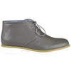 Mens Casual Shoes Tonal Stitched Lace Up Chukka Gray