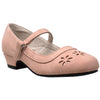 Kids Dress Shoes Mary Jane Ankle Strap Closed Toe Pumps Pink