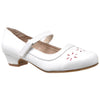 Kids Dress Shoes Mary Jane Ankle Strap Closed Toe Pumps White