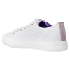Sneakers Canvas Lace-Up Low Top Memory Foam Cushion White