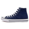 SOBEYO Women's Sneakers Canvas Lace Up High Top Casual Comfort Shoes Navy