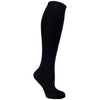 Women's Socks Knee High Performance Comfortable Athletic Sport Solid Sock Black