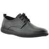 Mens Casual Shoes Lace Up Oxford Modern Loofers Flat Heel black