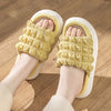 One Band Soft Fabric Lightweight EVA Flip-flops Sandals